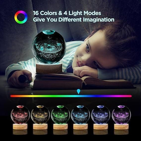 3D Crystal Lamp Ball(Assorted Design) 3D Crystal Lamp Ball(Assorted Design)
