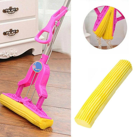 Mop Home Cleaning Sponge Floor Cleaning & Folding Absorbing Squeeze Water Magic Mop (Assorted) Mop Home Cleaning Sponge Floor Cleaning & Folding Absorbing Squeeze Water Magic Mop (Assorted)