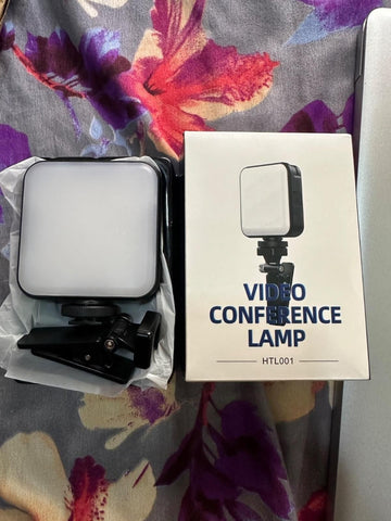 LED Video Light with Phone Holder Clip LED Video Light with Phone Holder Clip