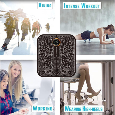 Soothe Tired Feet in 10 Minutes with EMS Foot Therapy